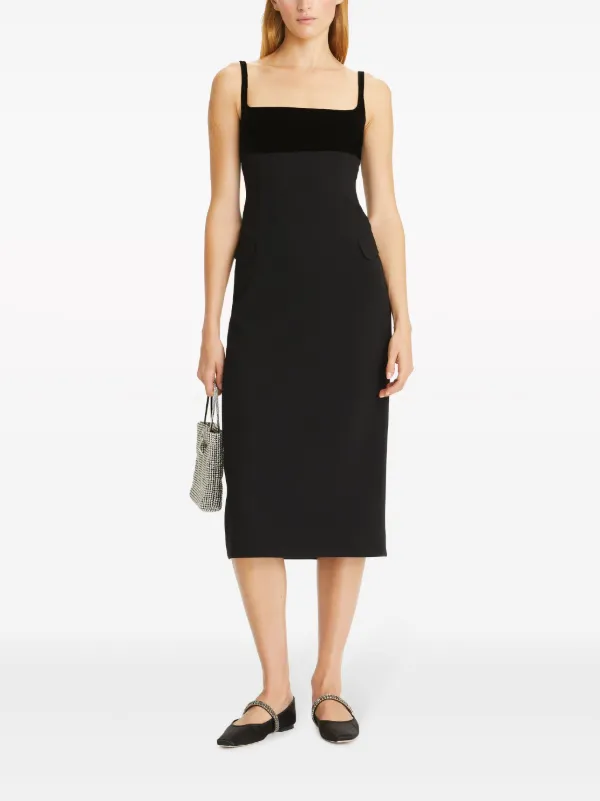 Tory Burch Women's Crepe Slip Dress in Black, size 2 Tory Burch Women's Crepe Slip Dress in Black, size 2