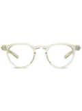 Gentle Monster Ron C4 round-frame glasses - Yellow
