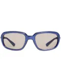 Gentle Monster Noizer N5 rectangle-frame glasses - Blue