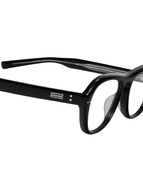 GENTLE MONSTER★眼鏡フレーム - OAA Gentle Monster Oaa 01 round-frame Glasses | Black | FARFETCH