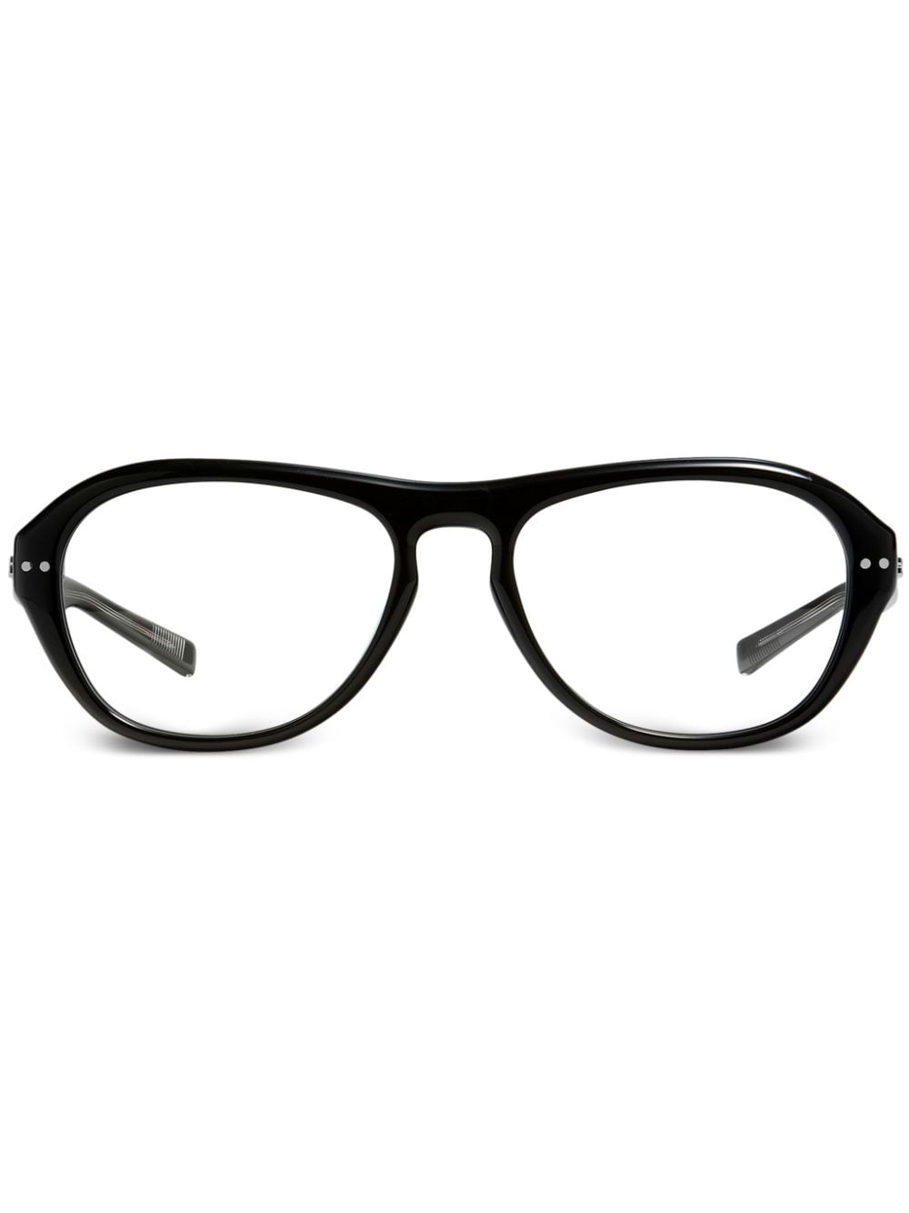 Gentle Monster Oaa 01 Round-frame Glasses In Black