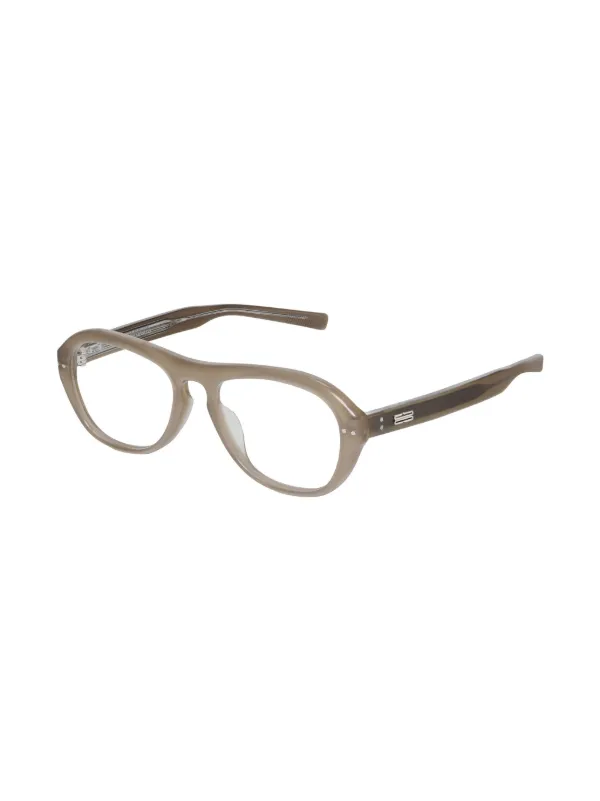 Gentle Monster Oaa BRC9 round-frame Glasses | Brown | FARFETCH