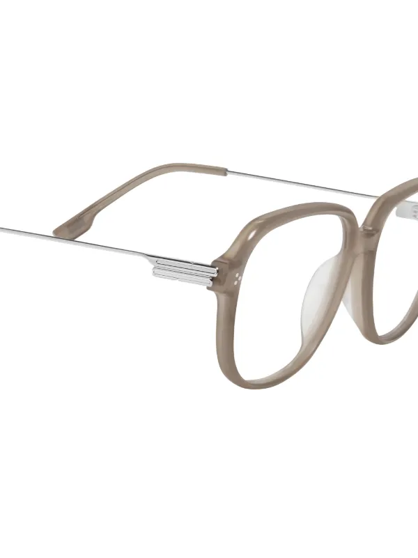 Gentle Monster Anna BRC9 pilot-frame Glasses | Brown | FARFETCH SG