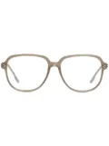 Gentle Monster Anna BRC9 pilot-frame glasses - Brown