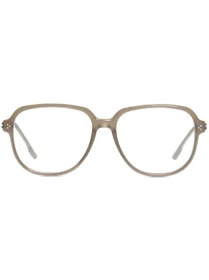 Gentle Monster Zin Brc9 square-frame Glasses | Green | FARFETCH EG