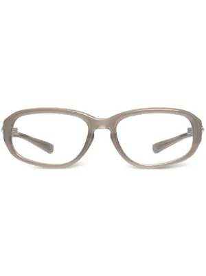 Gentle Monster Zin Brc9 square-frame Glasses | Green | FARFETCH