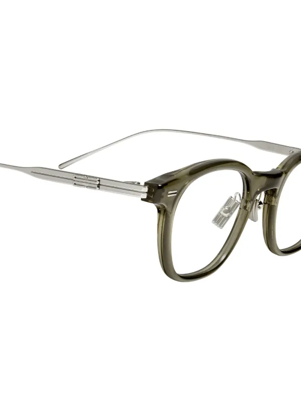 正規品 GENTLE MONSTER Libe KC1 ケース無5,000円引き Gentle Monster Mua KC1 square-frame Glasses | Green | FARFETCH