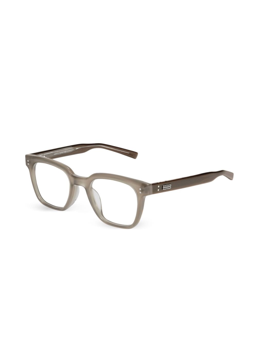 Shop Gentle Monster Karl Brc9 Square-frame Glasses In Brown