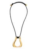 Alighieri The Link of Wanderlust necklace - Black