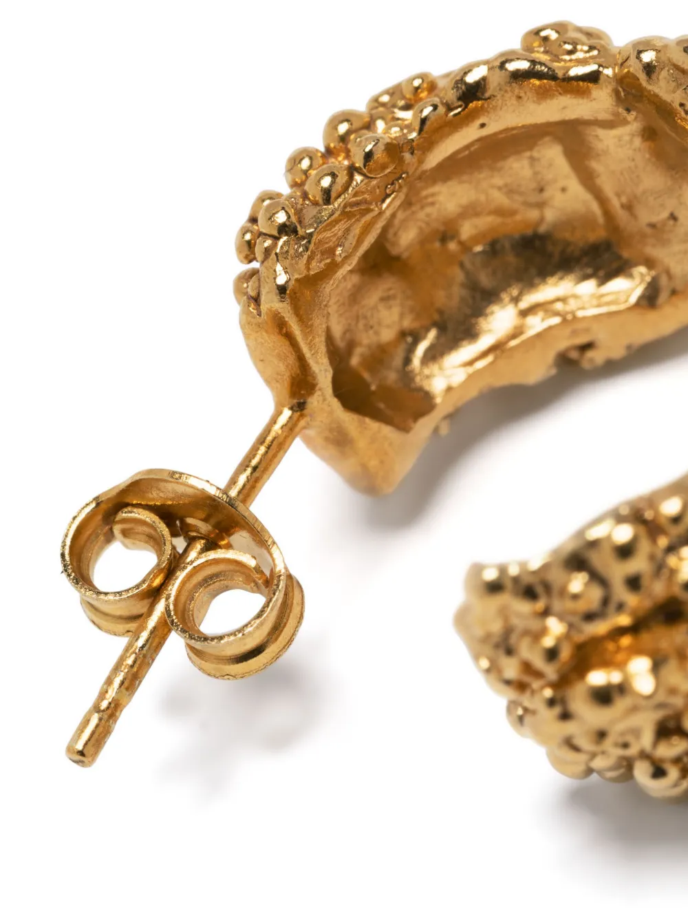 Alighieri The Rocky Road Hoop Earrings In Gold