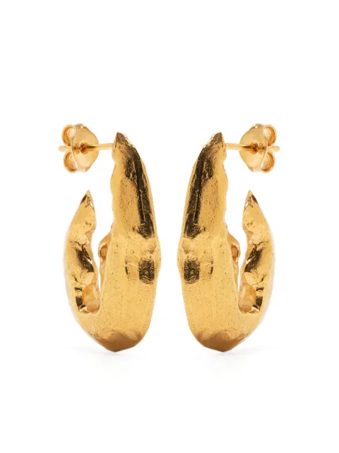 Alighieri The Gilded Crustacean hoop earrings