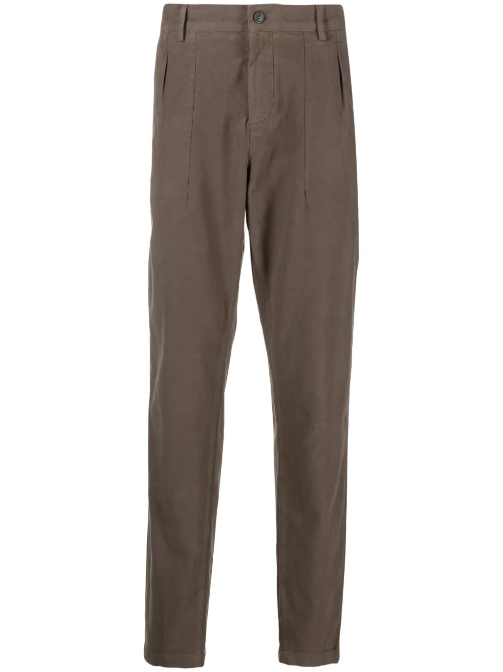 Sease Broek met toelopende pijpen Bruin