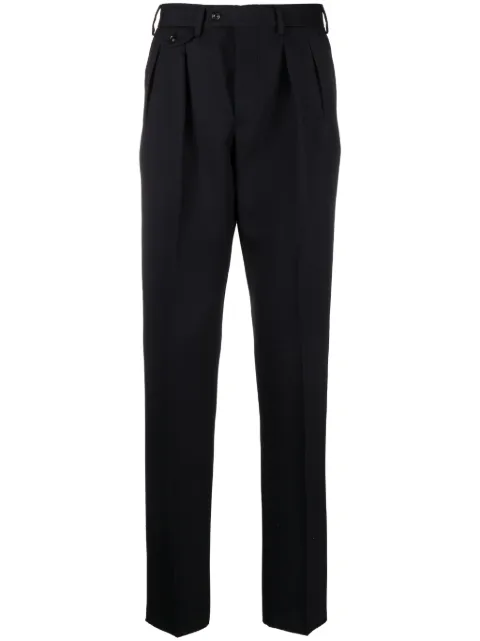 Lardini mid-rise wool tailored trousers