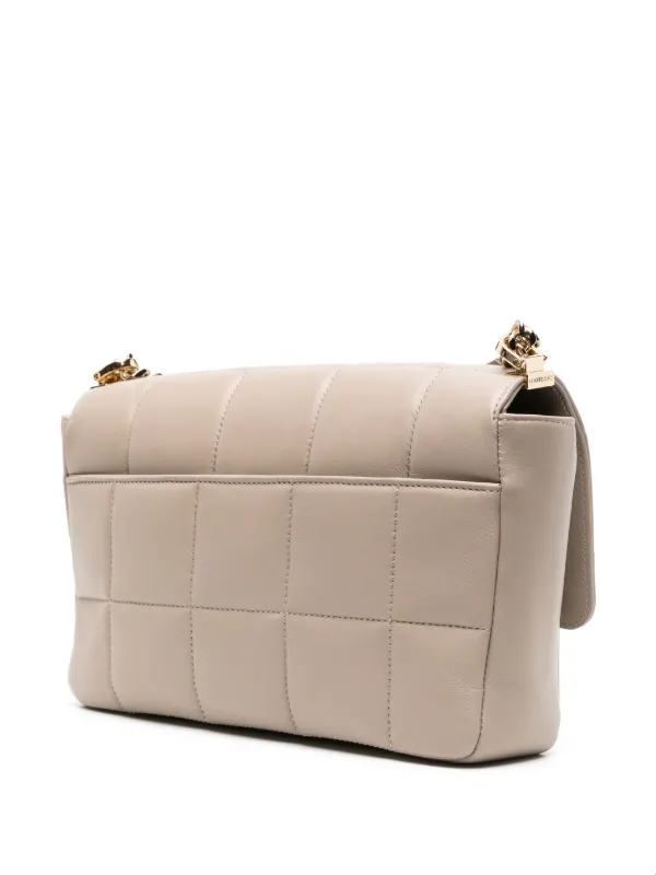 DSQUARED2 D2 Statement Soft Shoulder Bag | Grey | FARFETCH