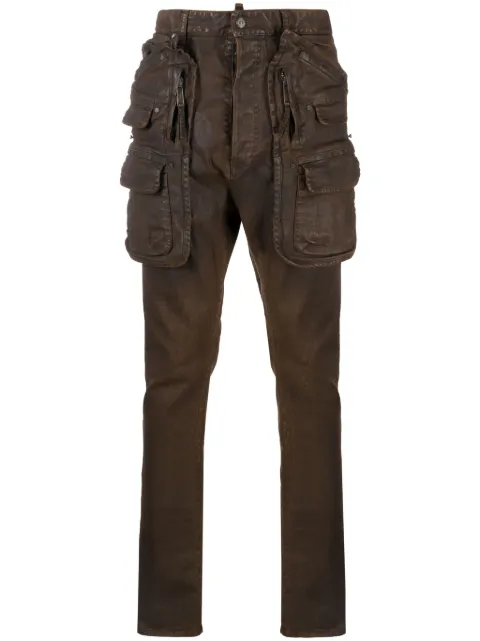 DSQUARED2 Cowboy Utility tapered trousers