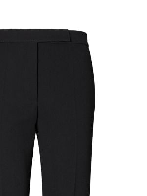 Black Wool pleat - GenesinlifeShops Norway - Under Armour Rush ColdGear  Nouveauté Leggings Femme - front trousers Tory Burch