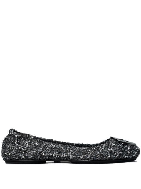 Tory Burch Minnie Travel tweed ballerina shoes Women