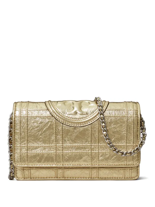 Tory burch fleming quilted shoulder bag sale