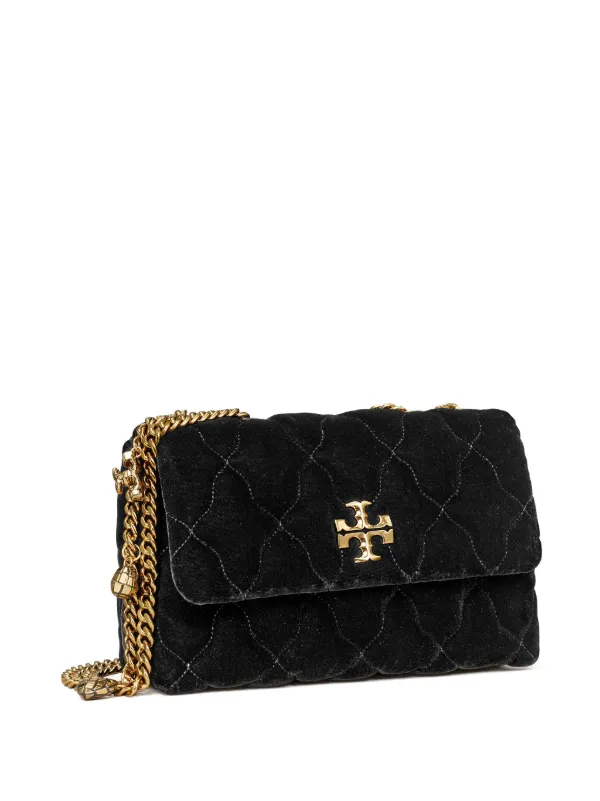 Kira embroidered discount velvet chain wallet