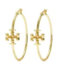 Tory Burch Eleanor hoop earrings - Gold