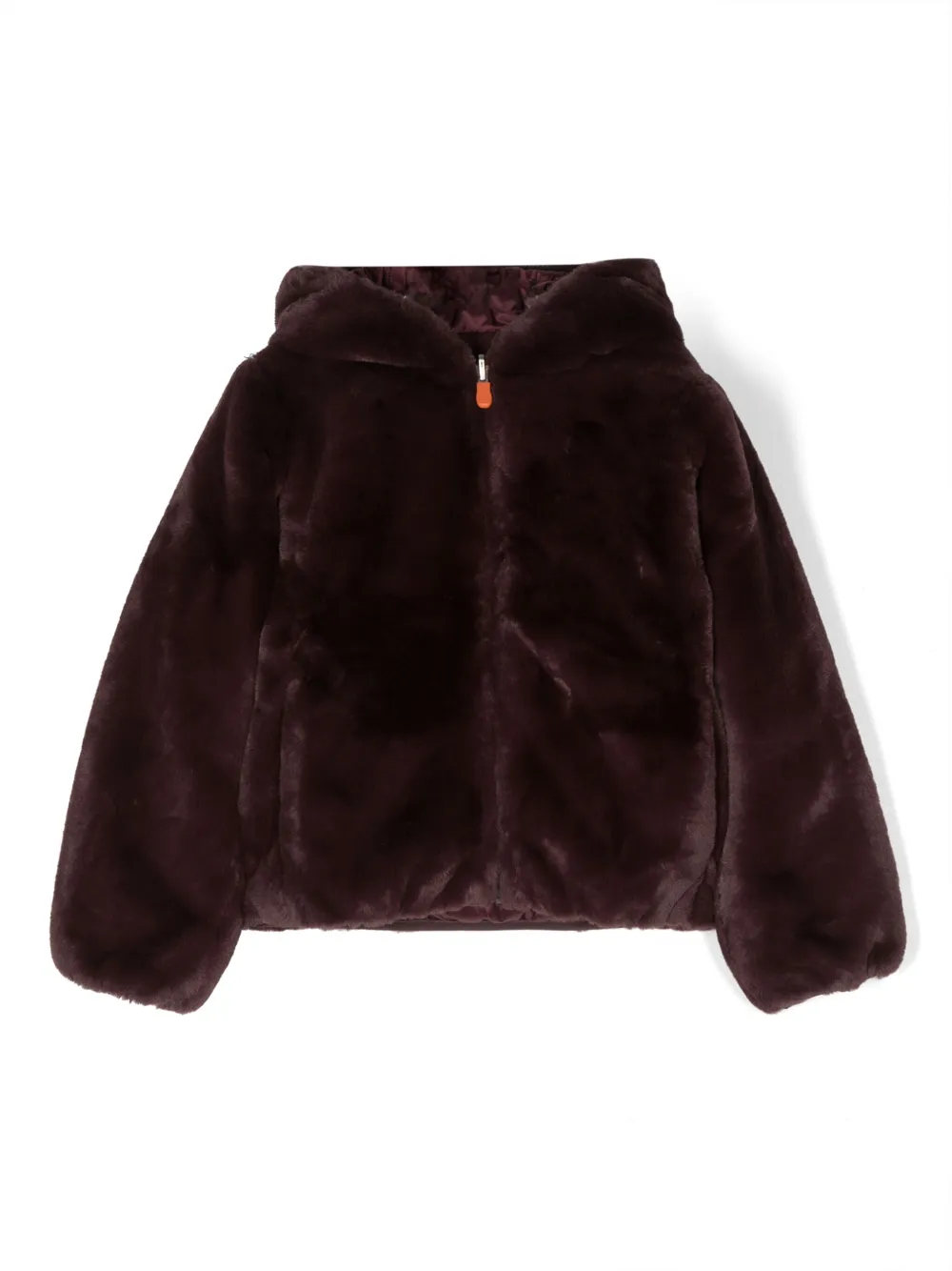 Save The Duck Chloe Reversible Hooded Jacket In Purple