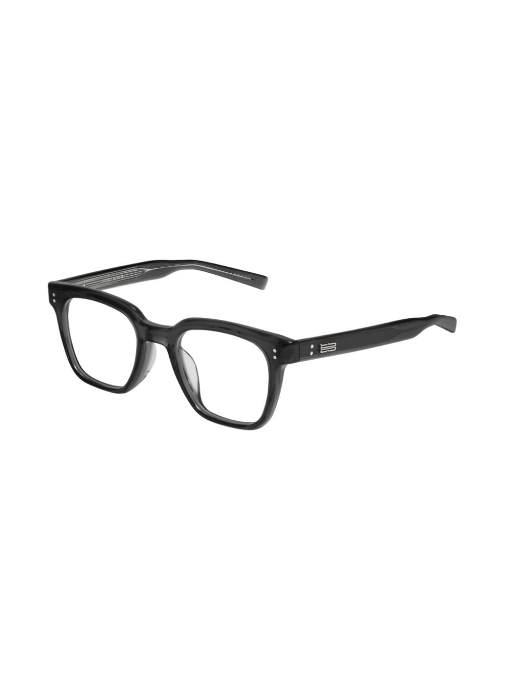 Shop Gentle Monster Karl Gc8 Square-frame Glasses In Black