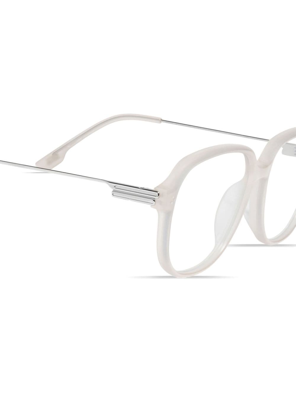 Shop Gentle Monster Anna Bec2 Square-frame Glasses In White