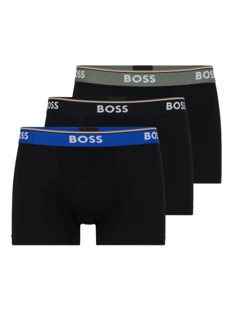BOSS Cueca boxer com logo no cós