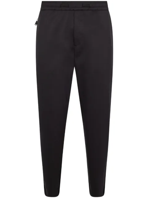 BOSS Calça cenoura com cós elástico