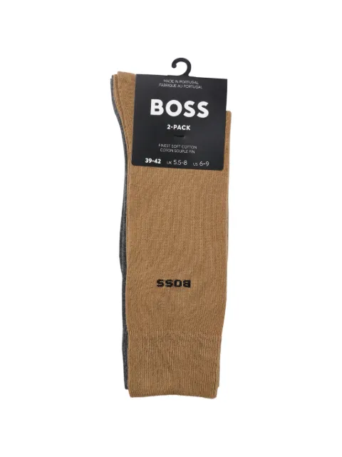 BOSS Kit 2 pares de meias com logo
