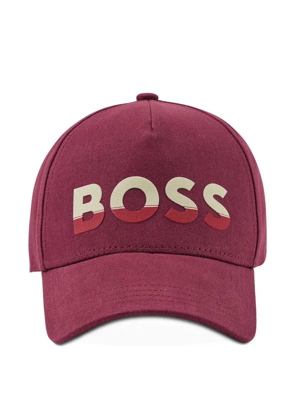 BOSS Boné com logo gravado | Vermelho | Image 1