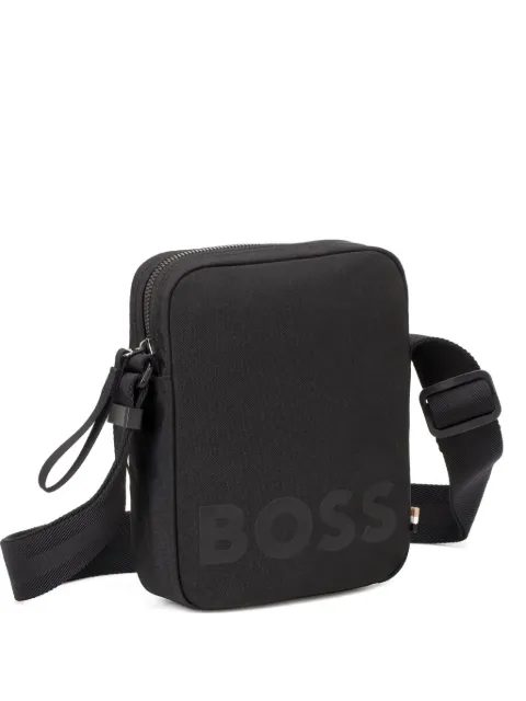 BOSS Bolsa carteiro com estampa de logo