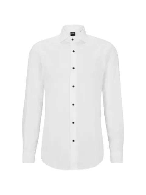 BOSS Camisa com abotoamento