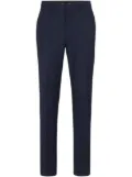 BOSS slim-cut tailored trousers - Blue