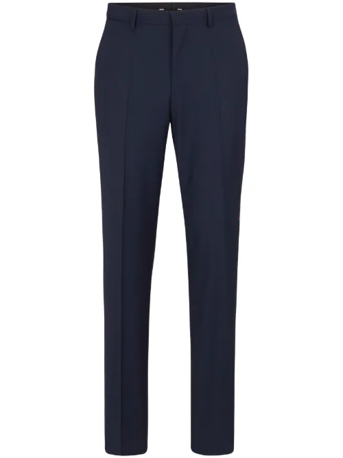 Pantalon de costume à coupe slim - BOSS - Modalova