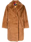 Apparis Stella faux-fur coat - Brown