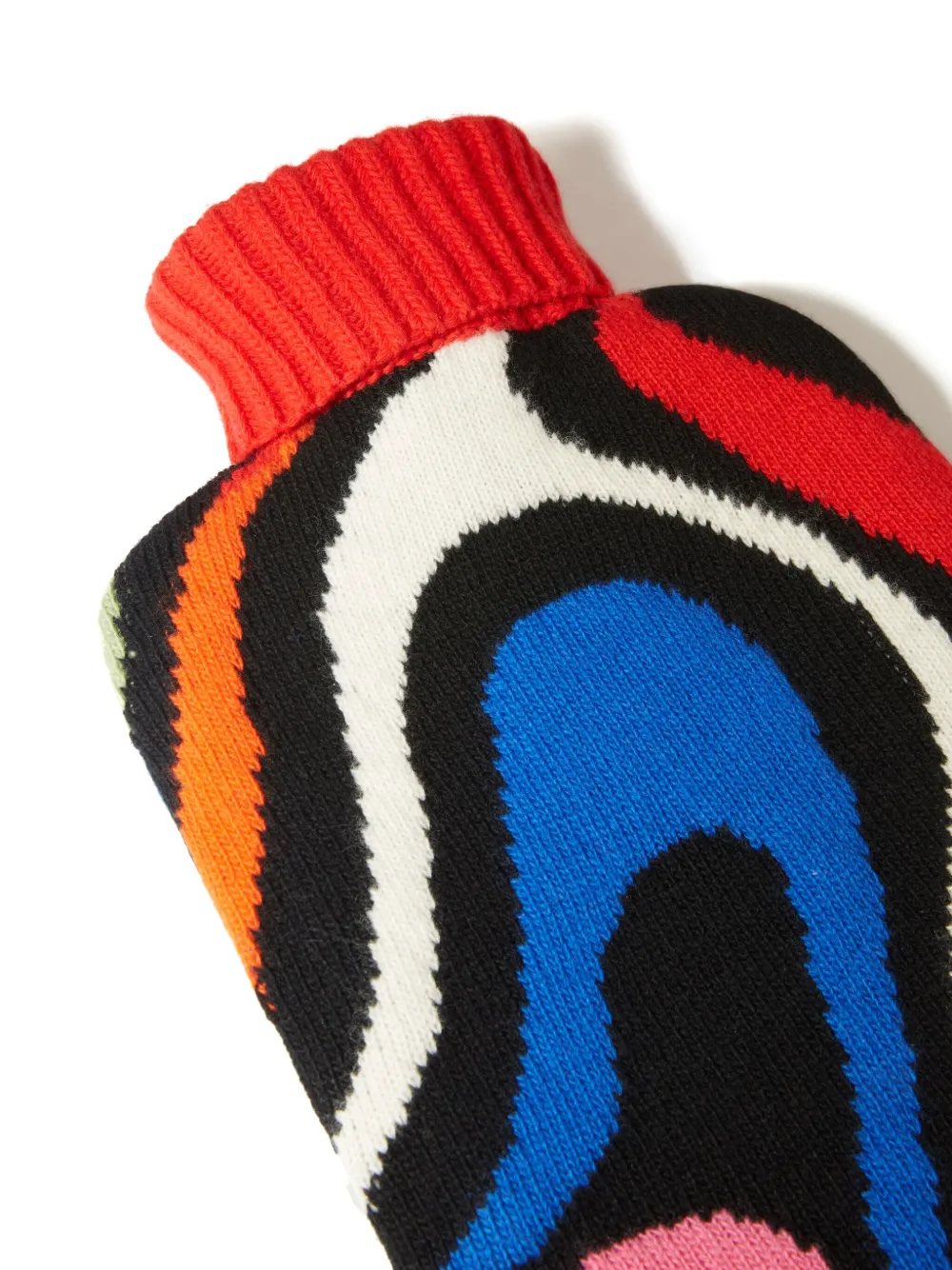 Shop Pucci Marbled-pattern Hot Water Bottle In Black