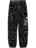 PUCCI Marmo-print track pants - Black