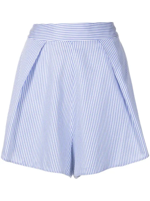 X Isabella Fiorentino short à rayures - Gloria Coelho - Modalova