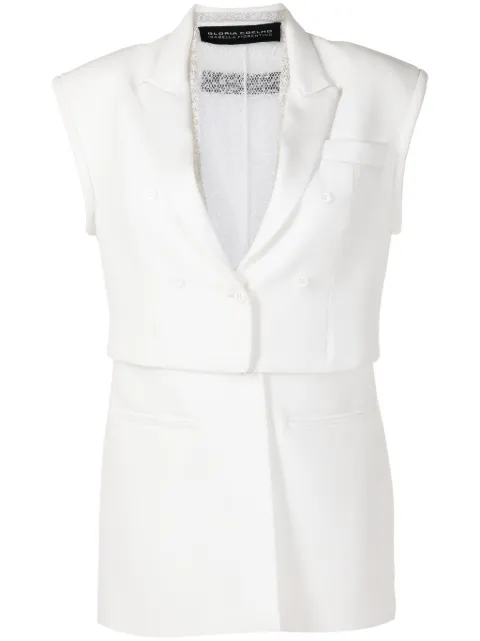 Gloria Coelho x Isabella Fiorentino layered waistcoat