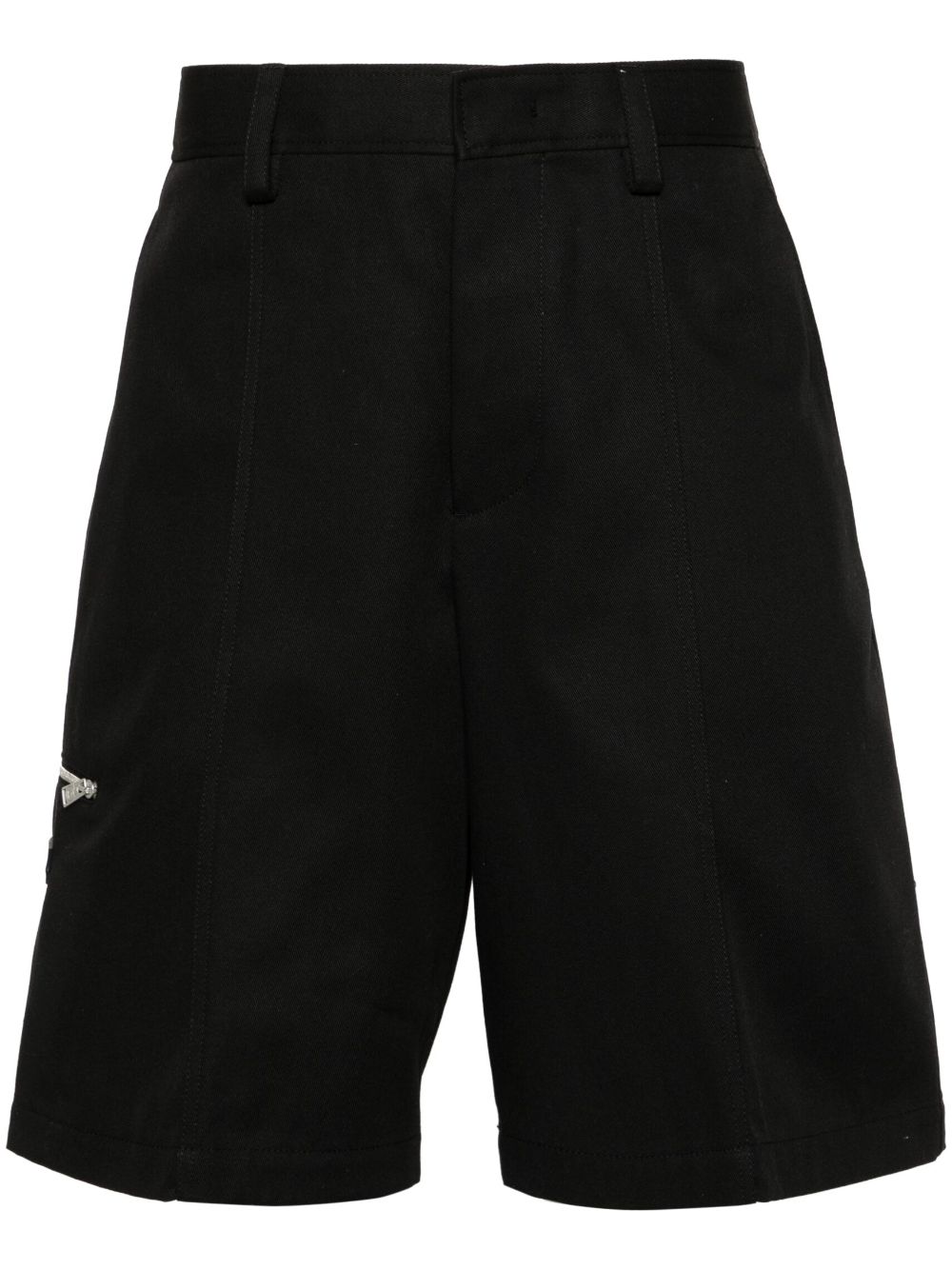 Lanvin Katoenen shorts Zwart