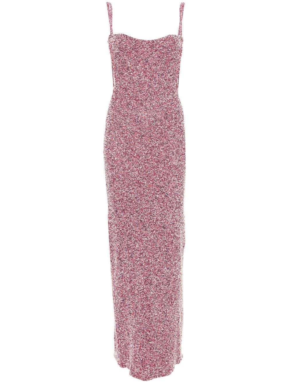Image 1 of Paris Georgia Charlie knitted maxi dress