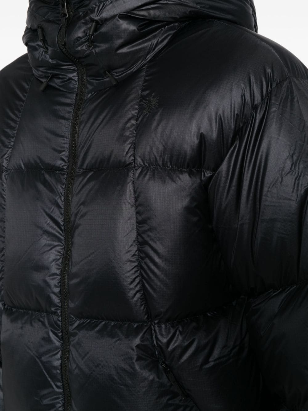 Shop Goldwin Outdoor Puffer Jacket In Black