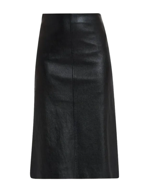 スカート BRUNELLO CUCINELLI SKIRTS NERO BRUNELLO CUCINELLI Crepe maxi skirt | NET-A-PORTER