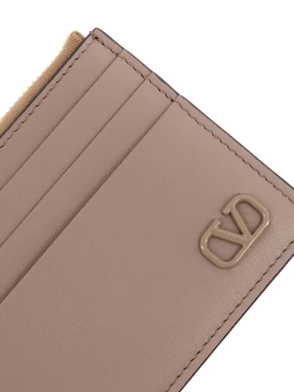 Valentino Garavani Vロゴ シグネチャー カードケース | グレー