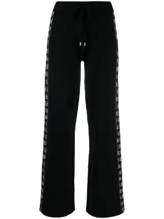 LIU JO logo-tape Detail Trousers | Black | FARFETCH GR