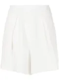 Gloria Coelho x Isabella Fiorentino tailored crepe shorts - White