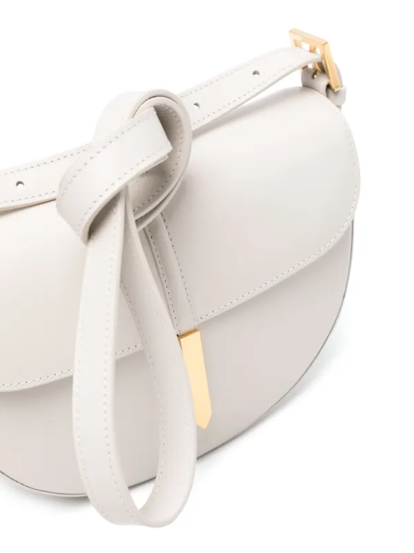 White leather crossbody clearance