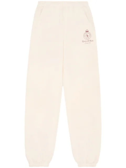 Sporty & Rich Crown cotton trackpant