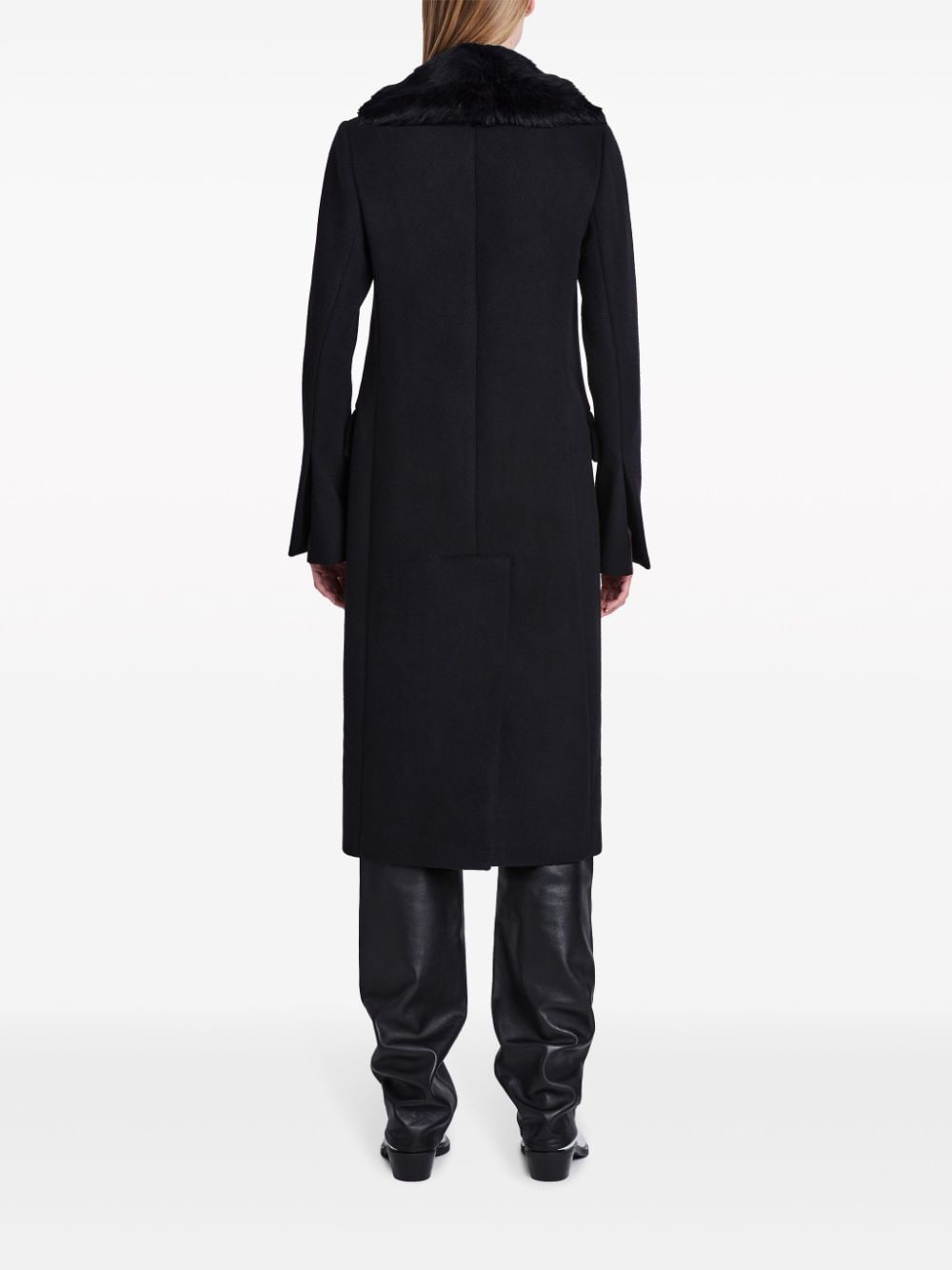 Shop Proenza Schouler Louise Coat In 黑色